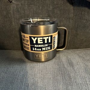 Yeti Rambler 14 oz Mug, Elements Collection - Graphite